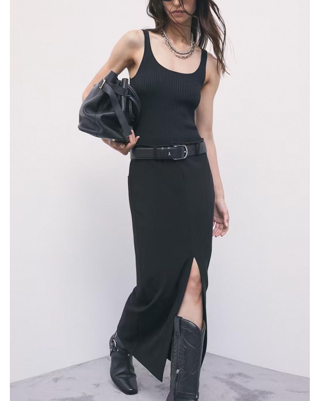 Patrizia Pepe Black Dress