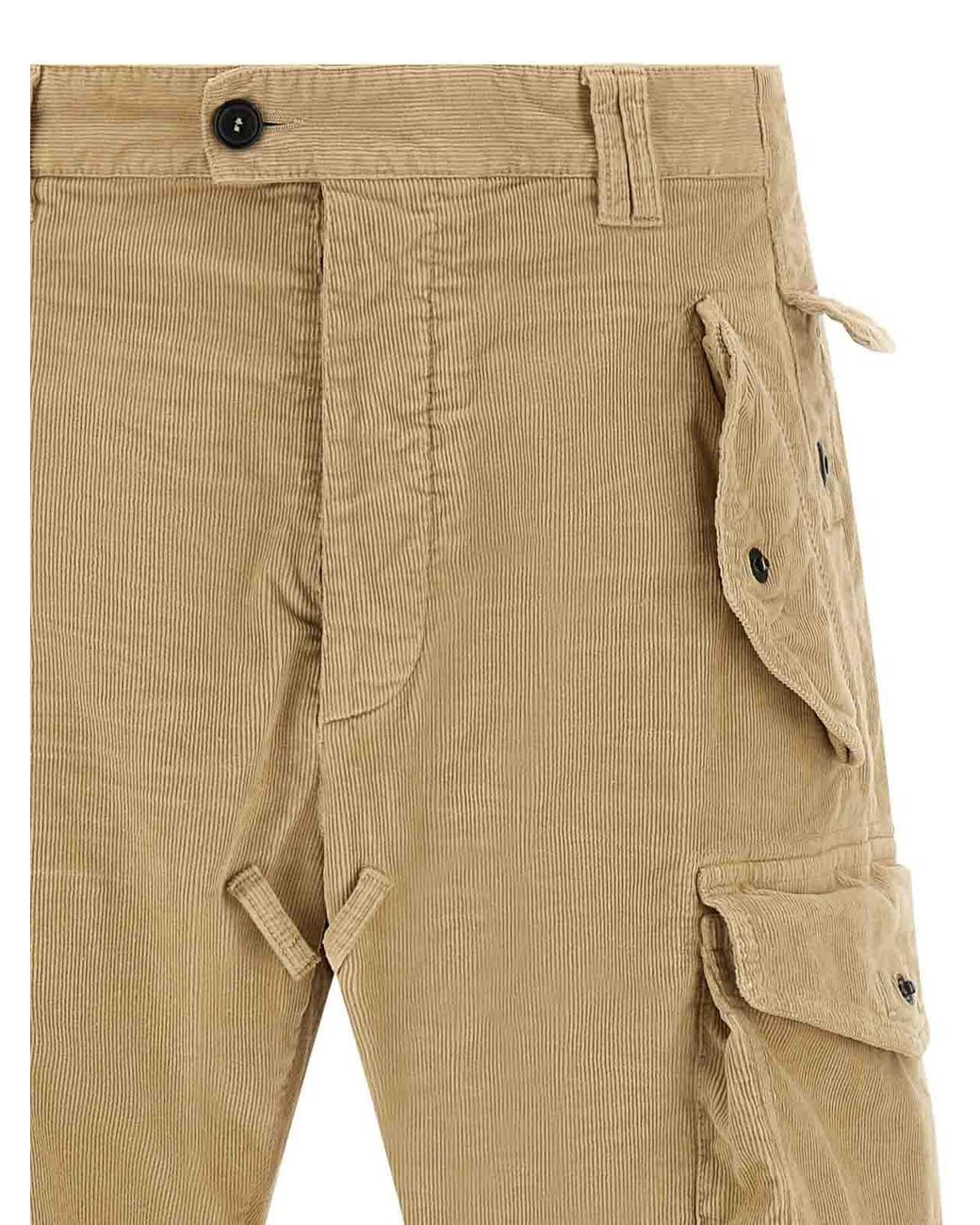 Pantaloni Multitasche di DSquared² in Natural da Uomo