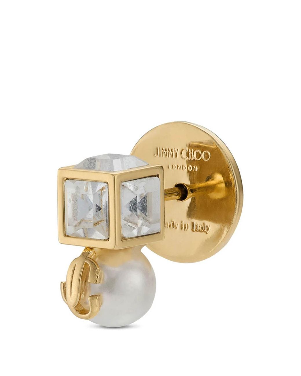 Jimmy Choo Metallic Ohrring
