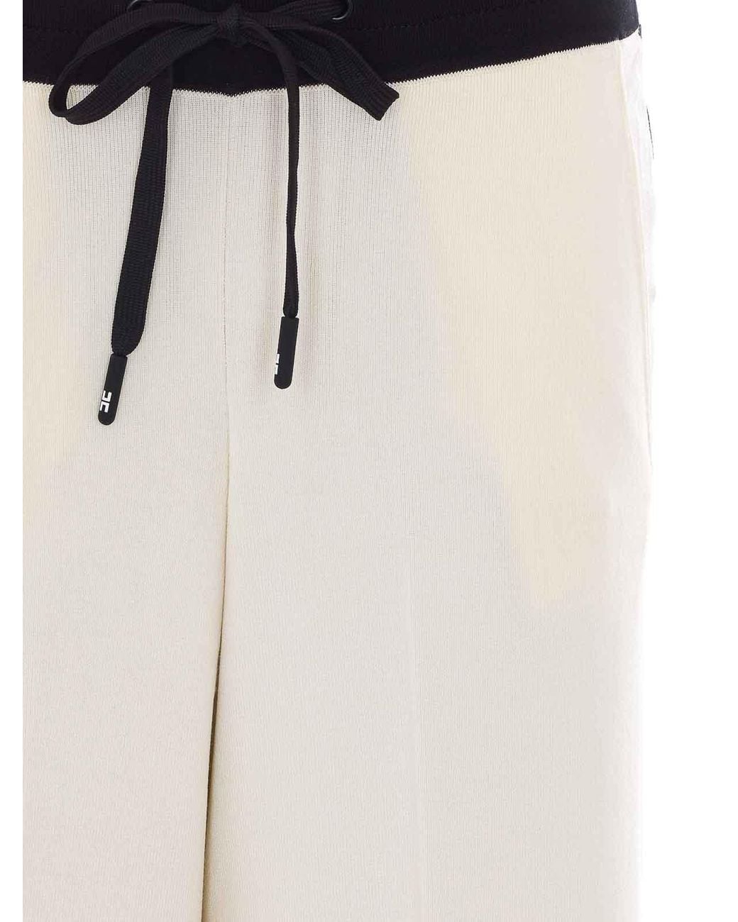 Elisabetta Franchi White Pants