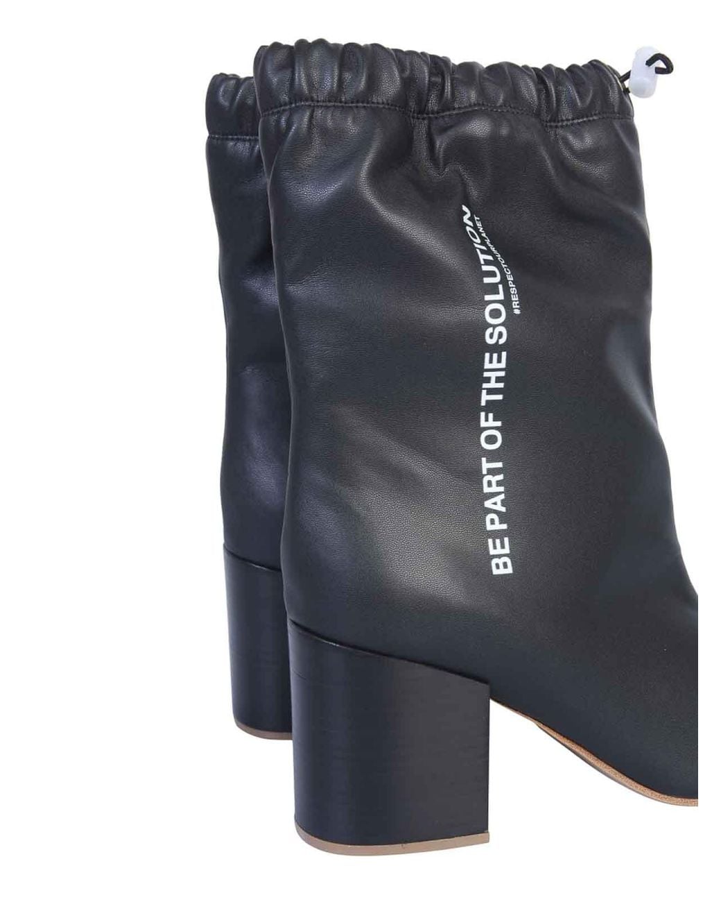 FWRD Blue Boots With Coulisse