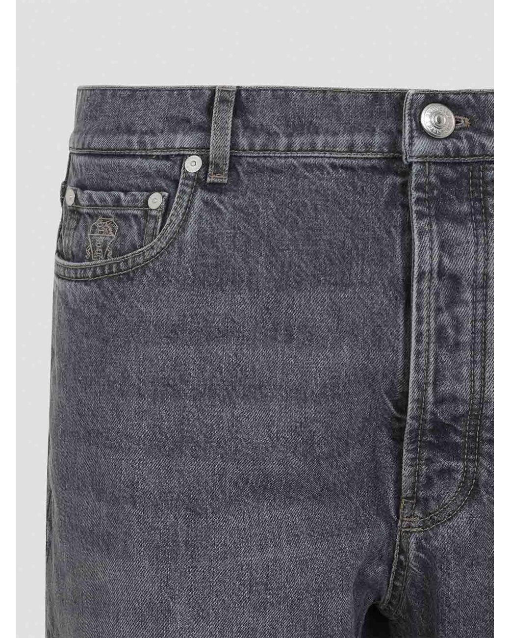 Brunello Cucinelli Blue Jeans for men