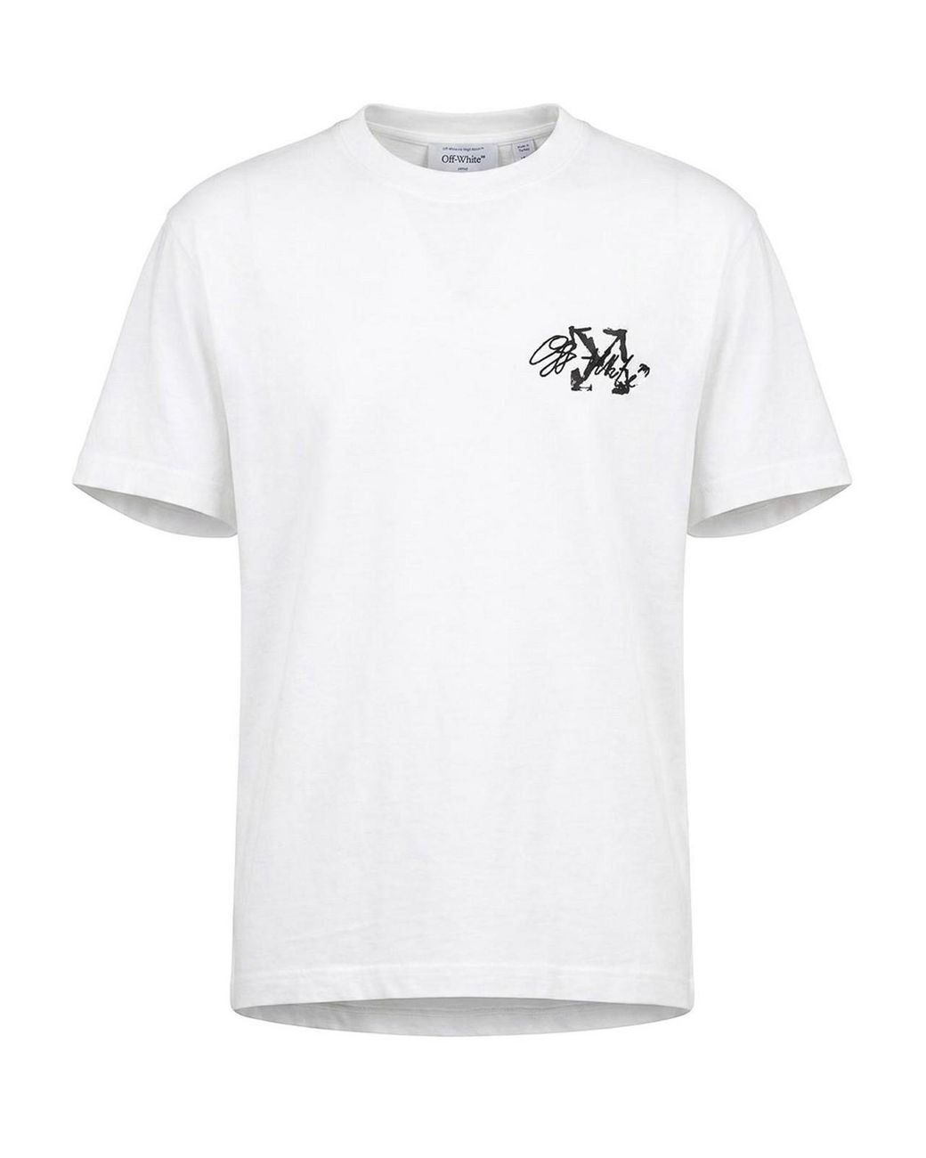 Off-White c/o Virgil Abloh White 'Stroke 2 Arrow Skate' T-Shirt for men