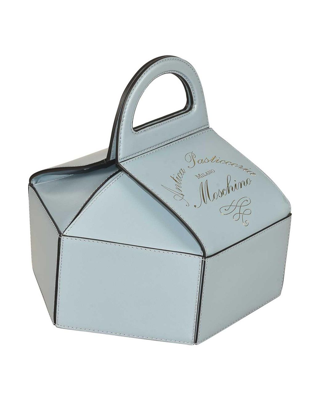 Moschino Blue Briefcase Bag