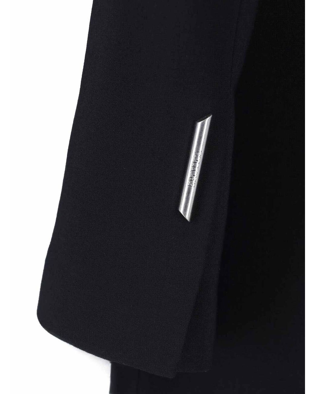 Dondup Black Double-Breasted Suit