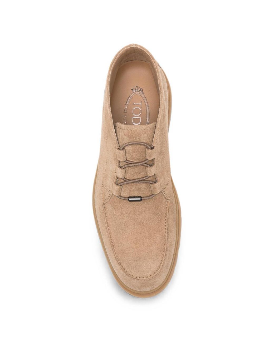 Tod's Natural Leather Desert Boots for men