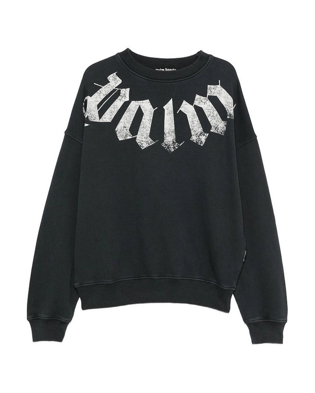Palm Angels Black Sweatshirt for men