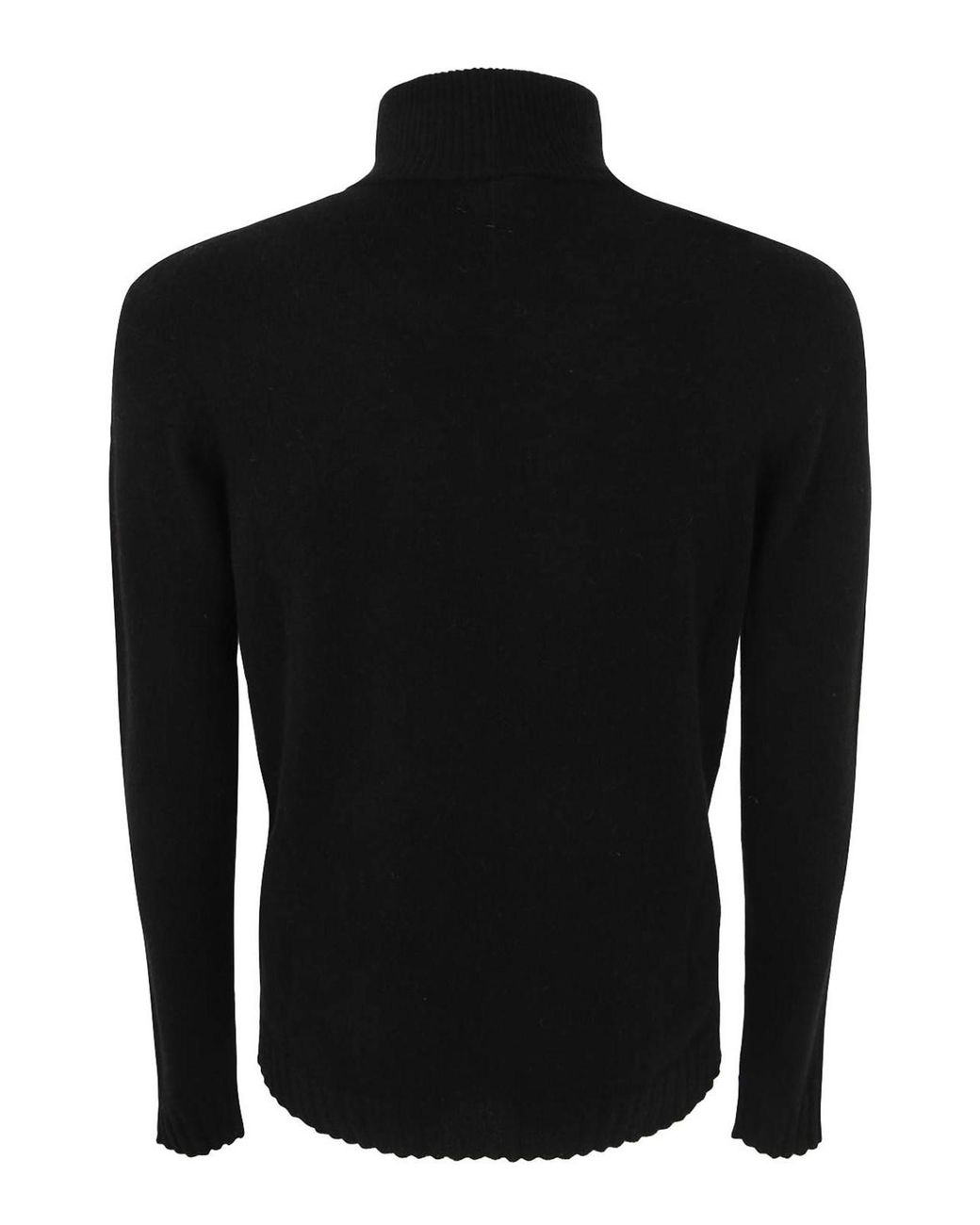 MD75 Black Cashmere Turtle Neck Sweater for men