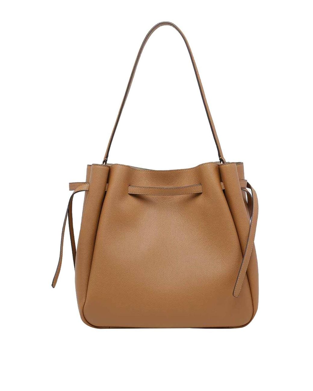 Tory Burch Brown Large Romy Bucket Bag