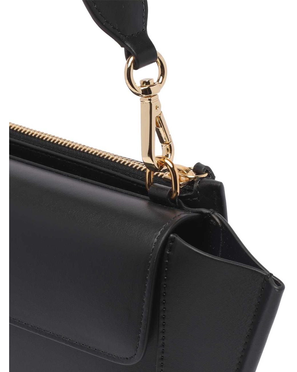 Wandler Black Mini Hortensia Handbag