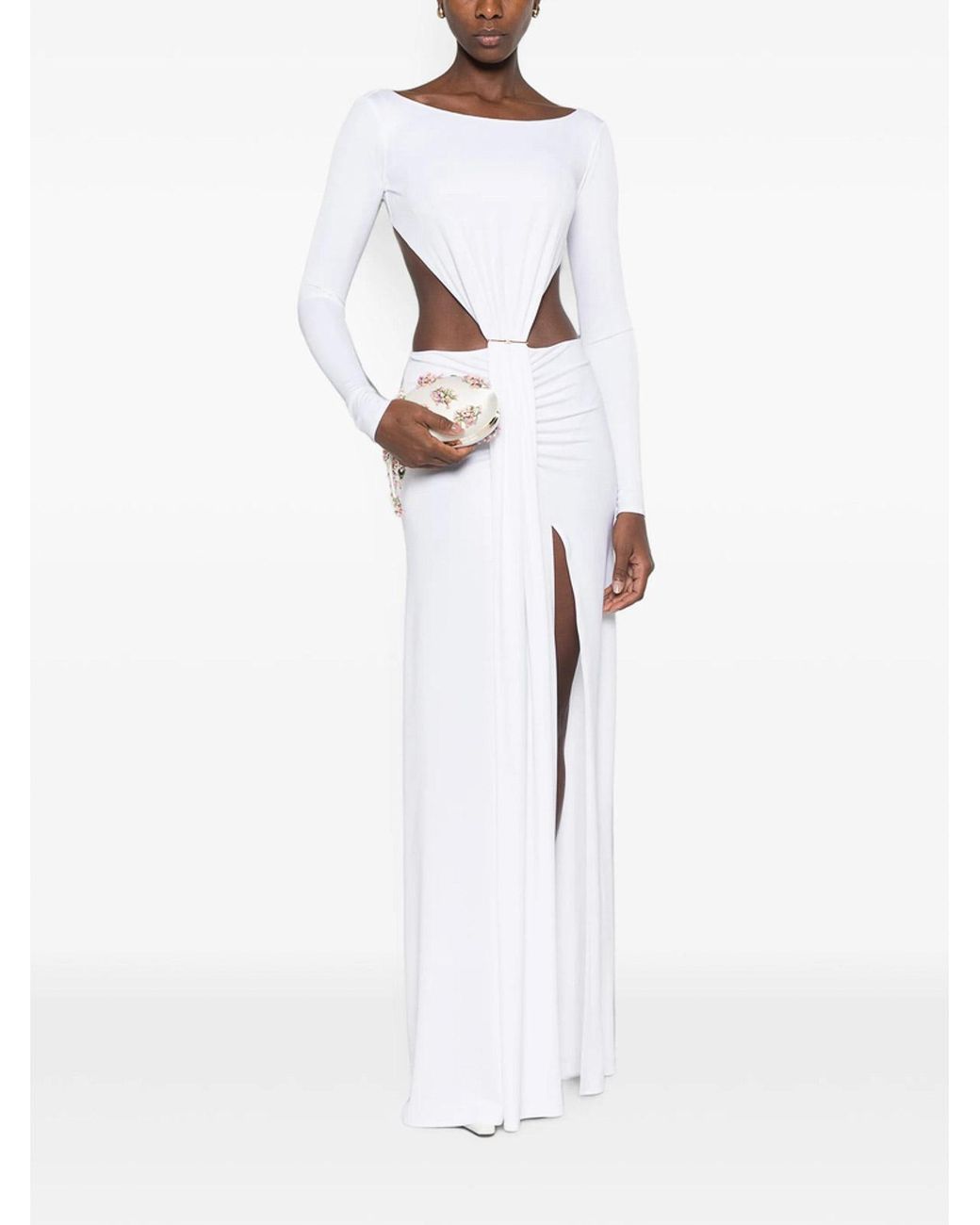 Elisabetta Franchi White Dress