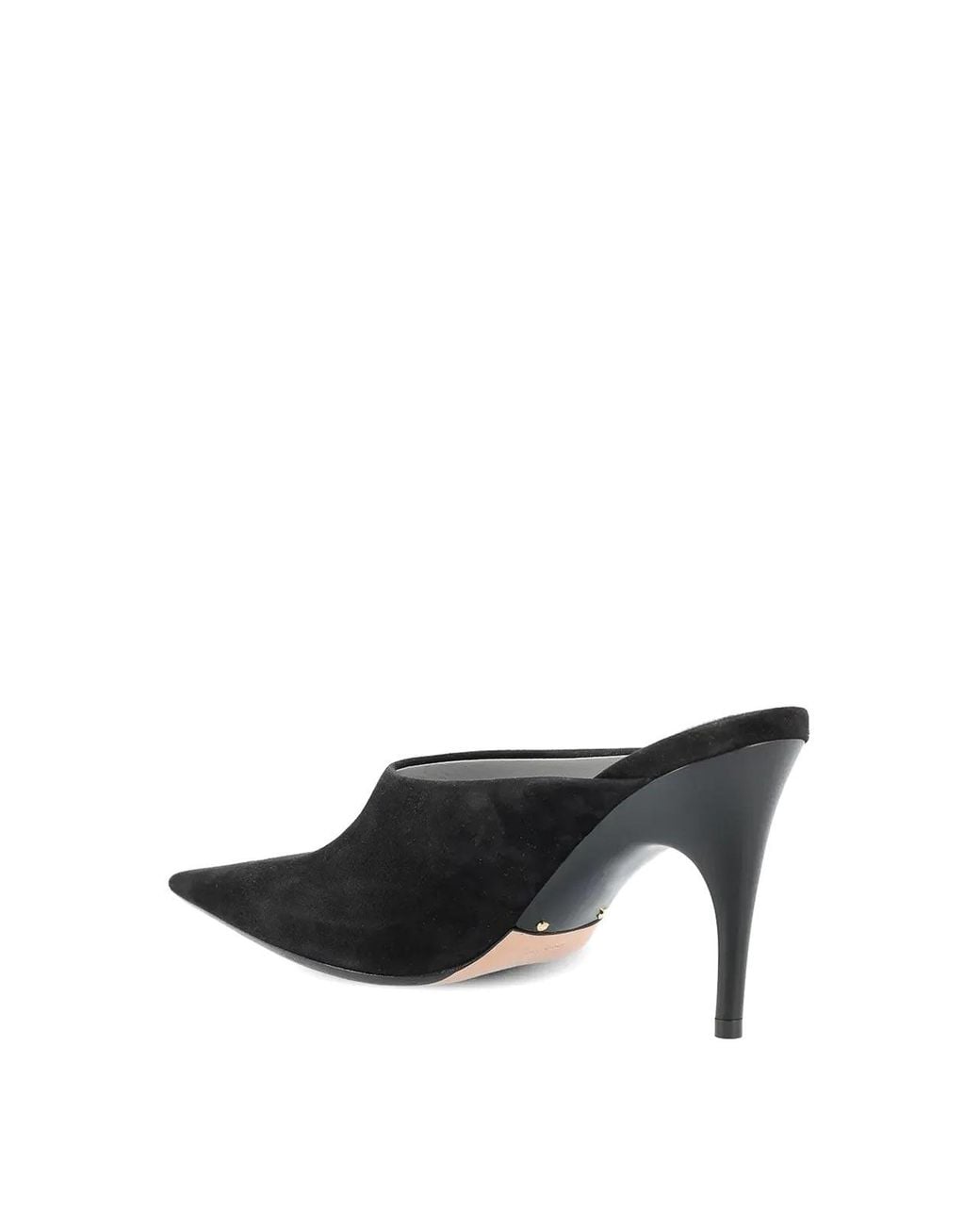 Balenciaga Black Duchesse Mules