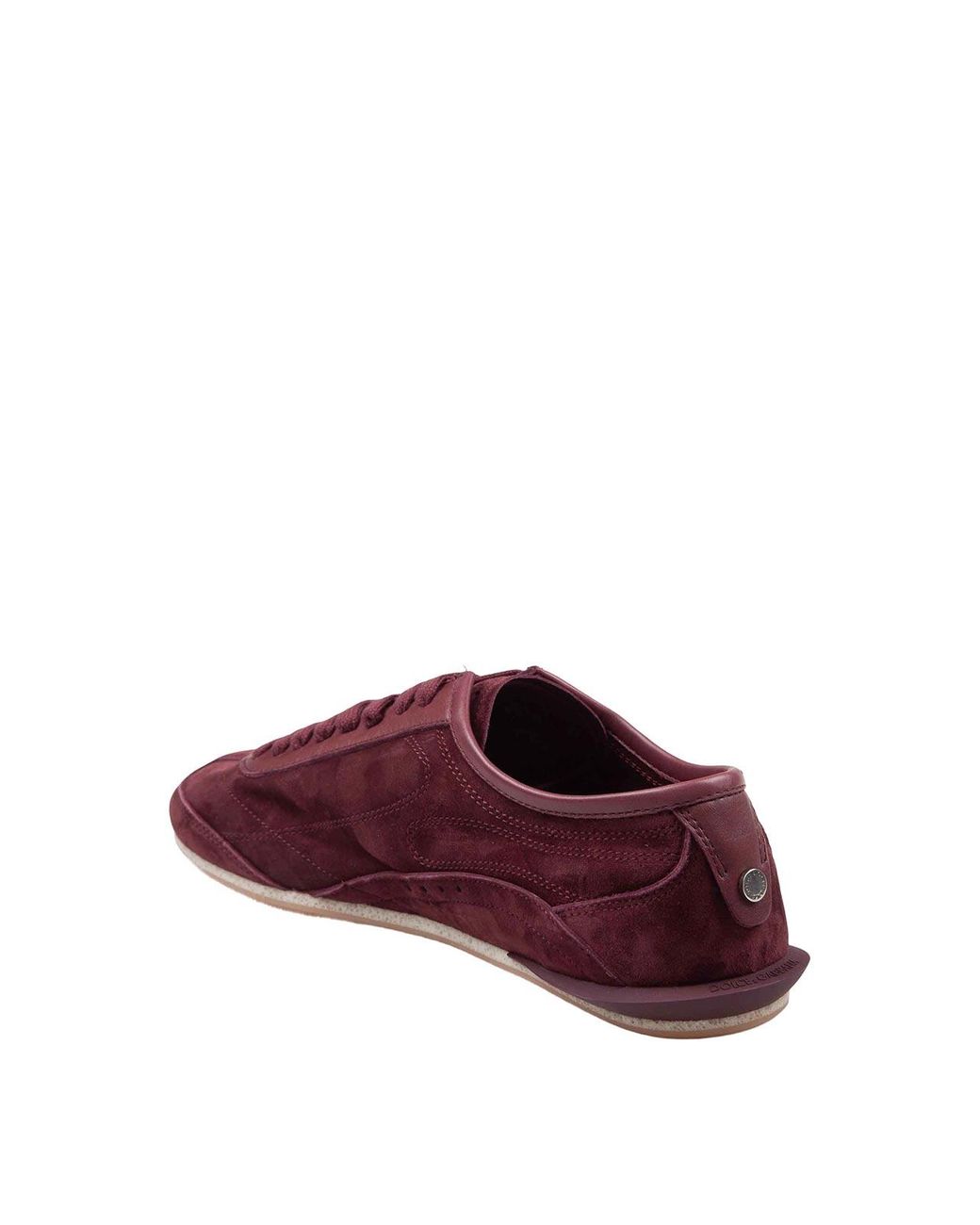 Dolce & Gabbana Purple Dolce & Gabbana Gimondi Plus Leather Sneakers