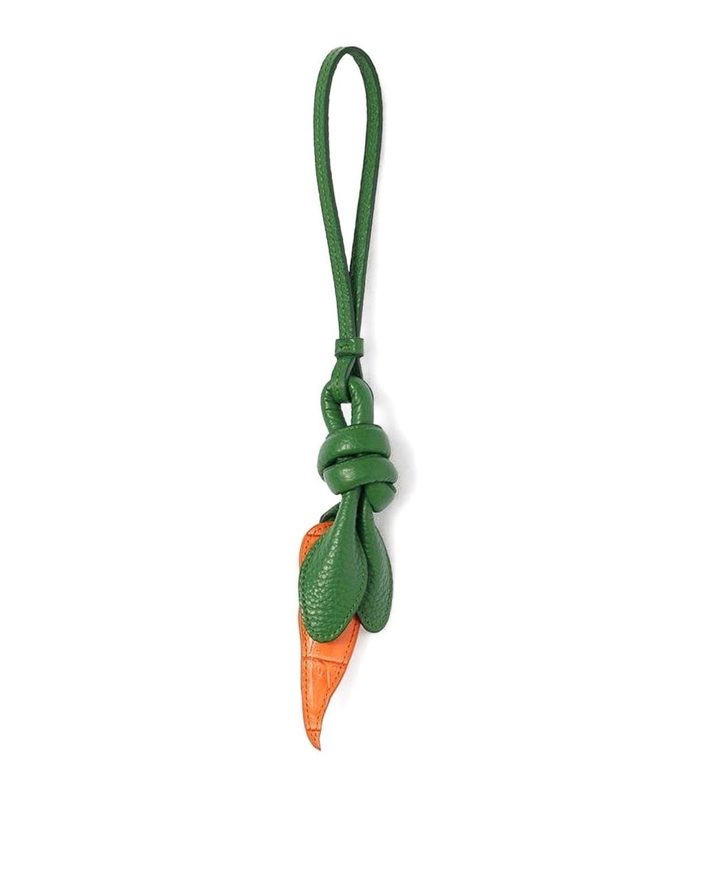 Jacquemus Green La Carotte Leather Charm