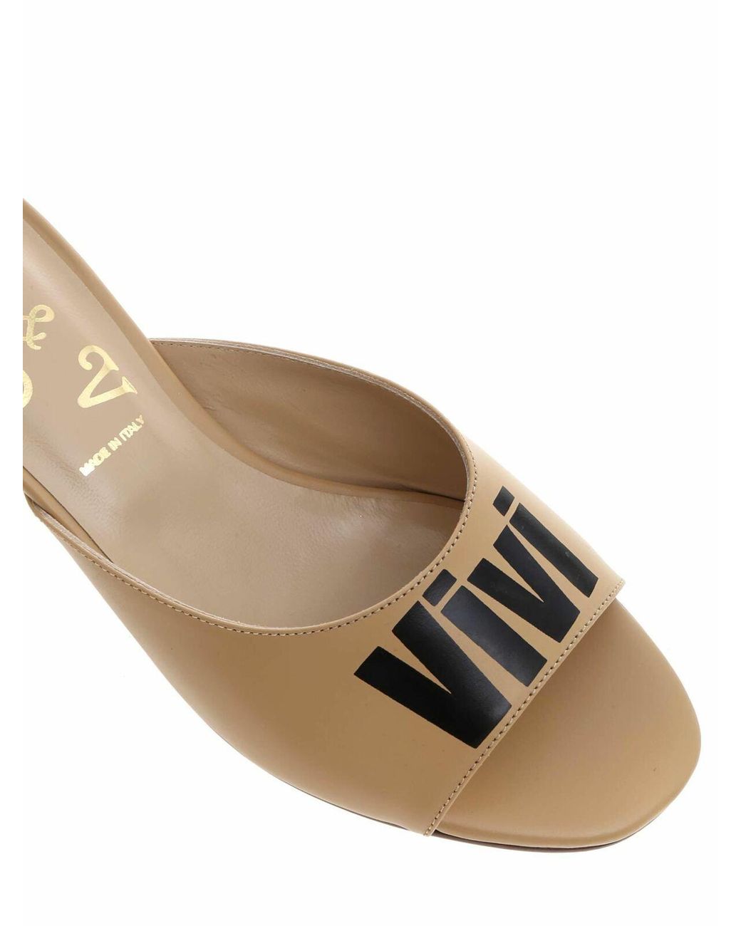 Vivienne Westwood Natural Initial Sandals