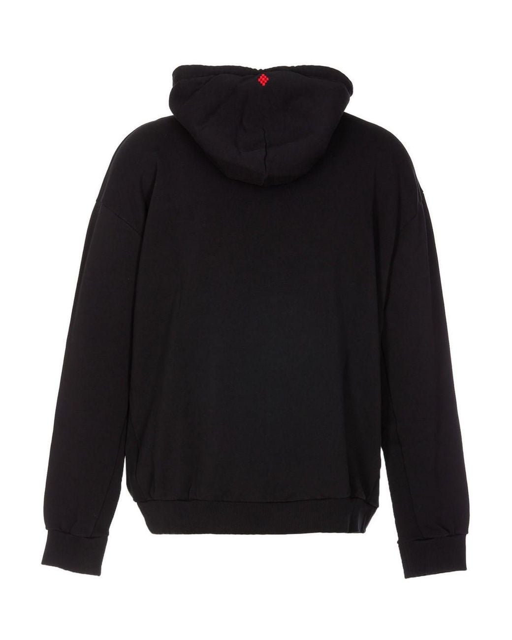 Marcelo Burlon Blue Logo Printed Hoodie for men