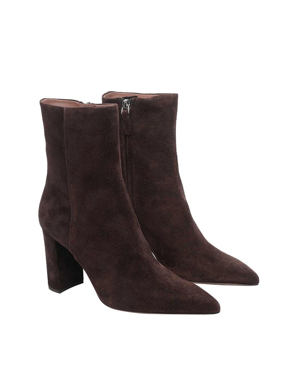 Paris Texas Brown Dark Anja Pump Booties
