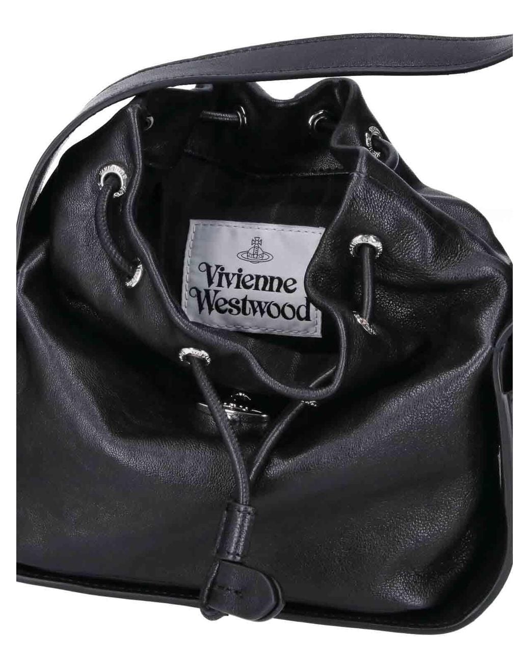 Vivienne Westwood Black Bucket Bag