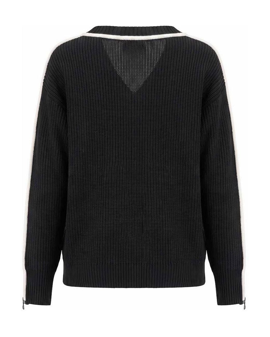 Patrizia Pepe Black Sweater