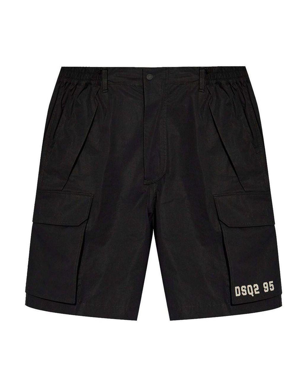 DSquared² Black Short Pants for men