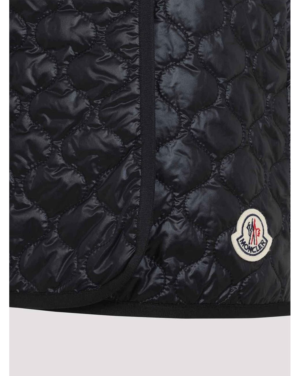Moncler Gray Polyamide Mini Skirt