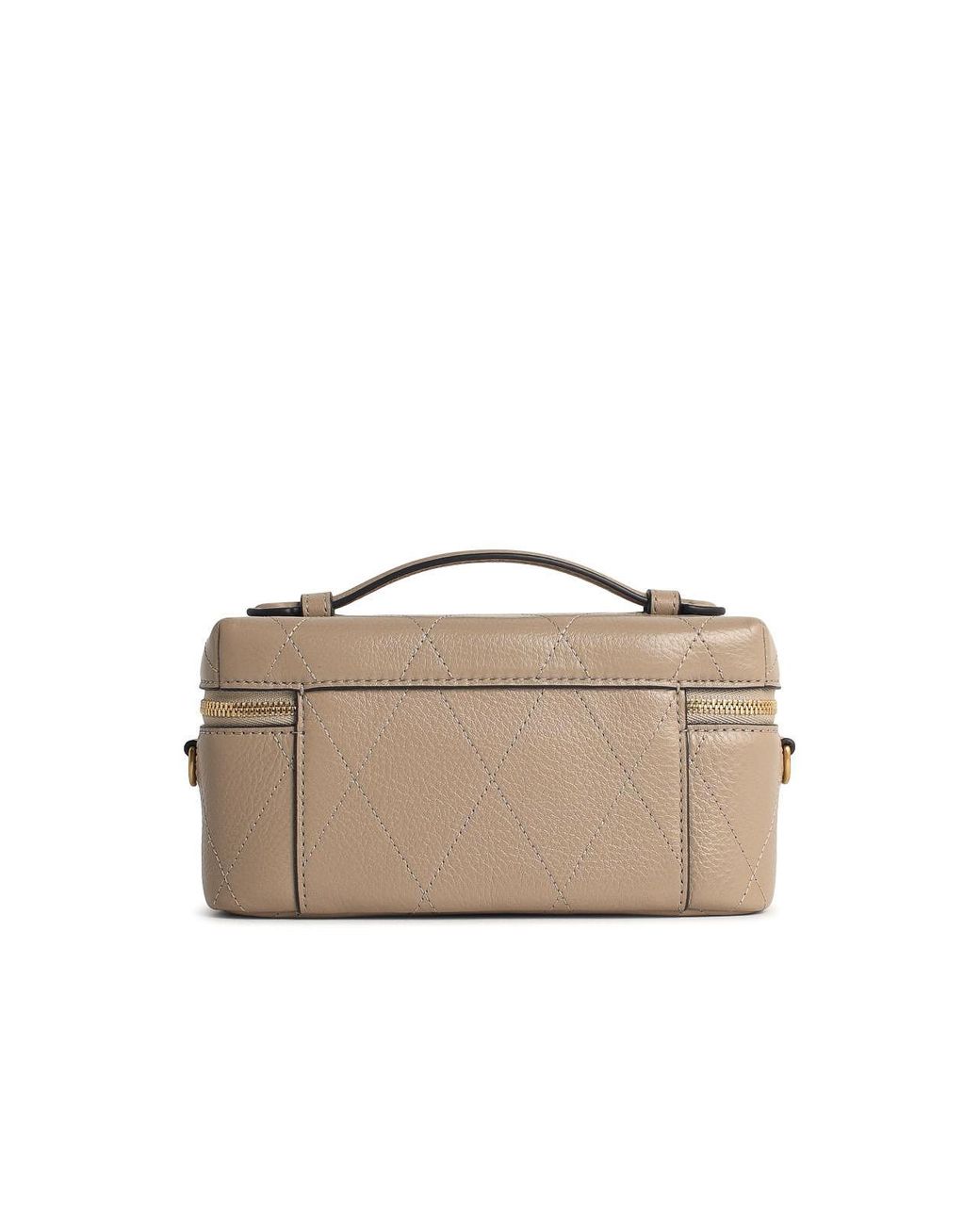 Tory Burch Natural Charlie' Mini Leather Beauty Case