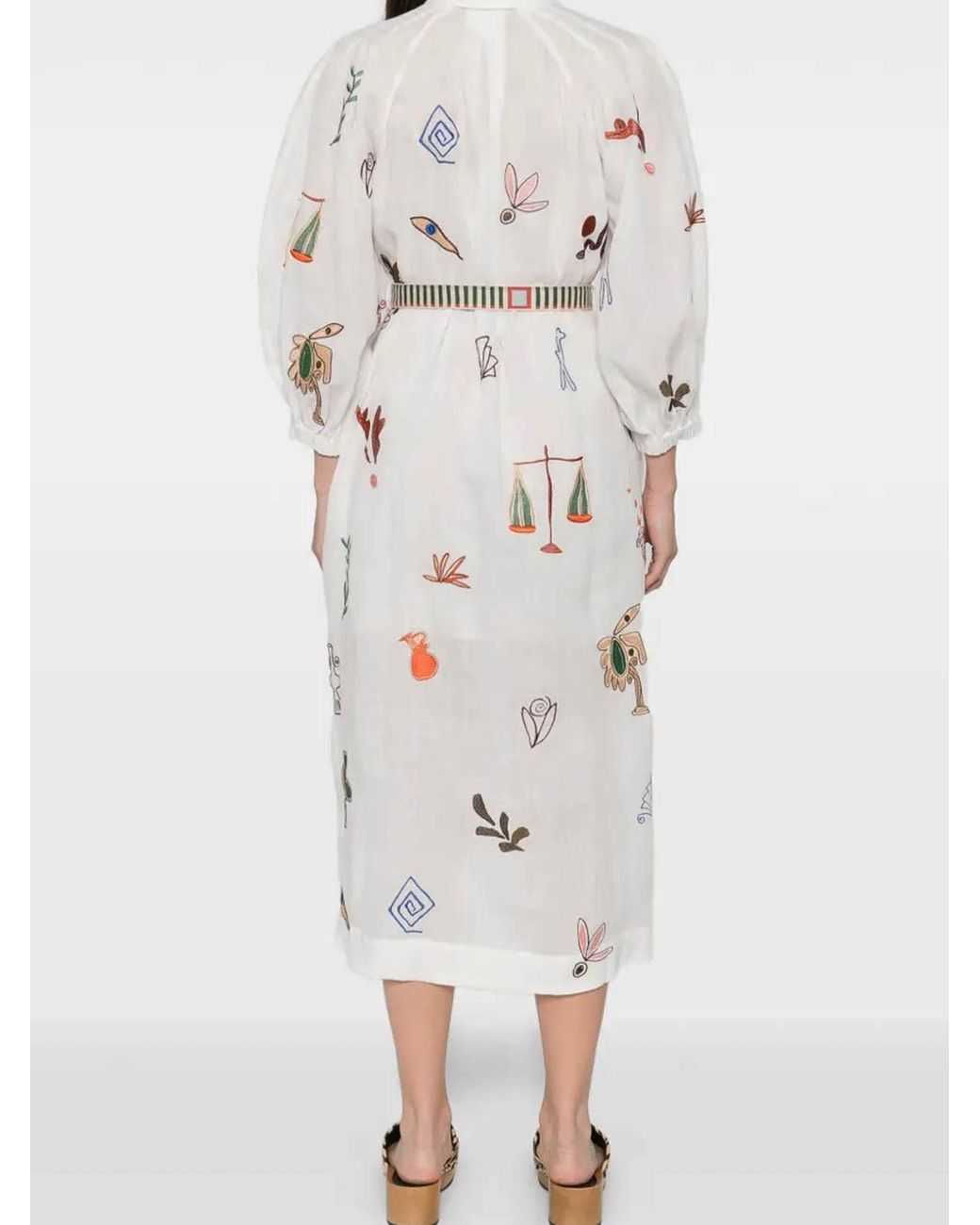 ALÉMAIS White Shirt Dress