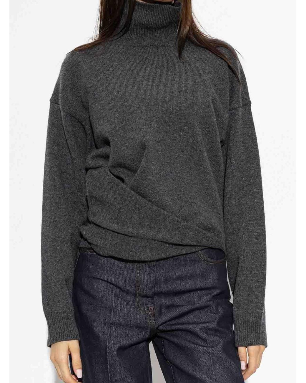 Rohe Gray Rollkragenpullover