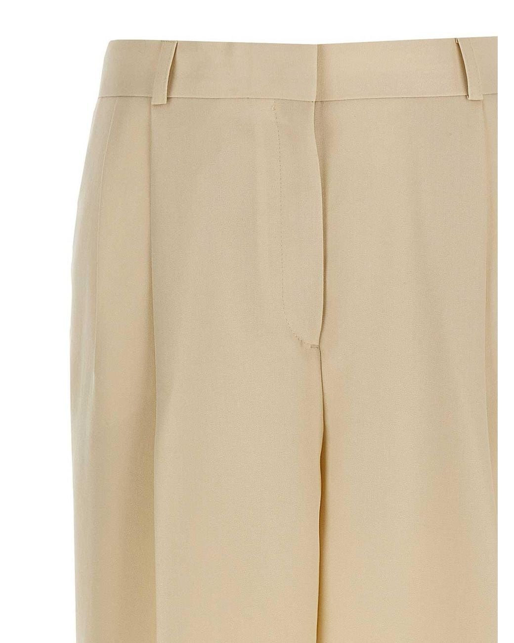 Totême Natural Viscose Trousers