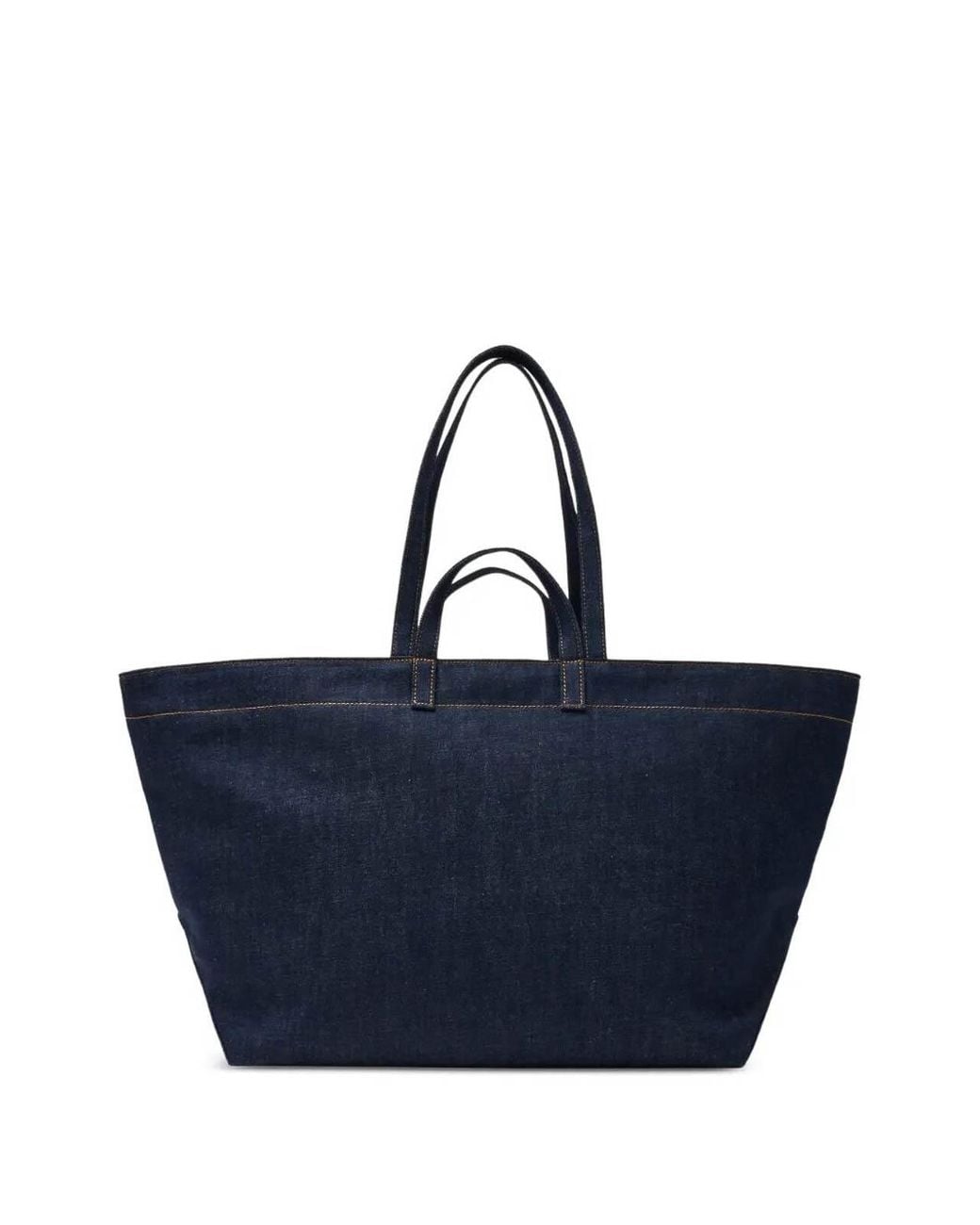 A.P.C. Blue Le Drummer Toile Bag