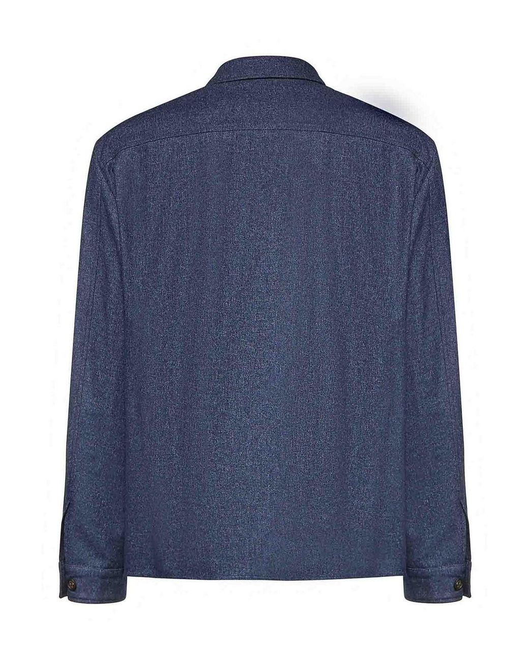 Giacca-Camicia di Eleventy in Blue da Uomo