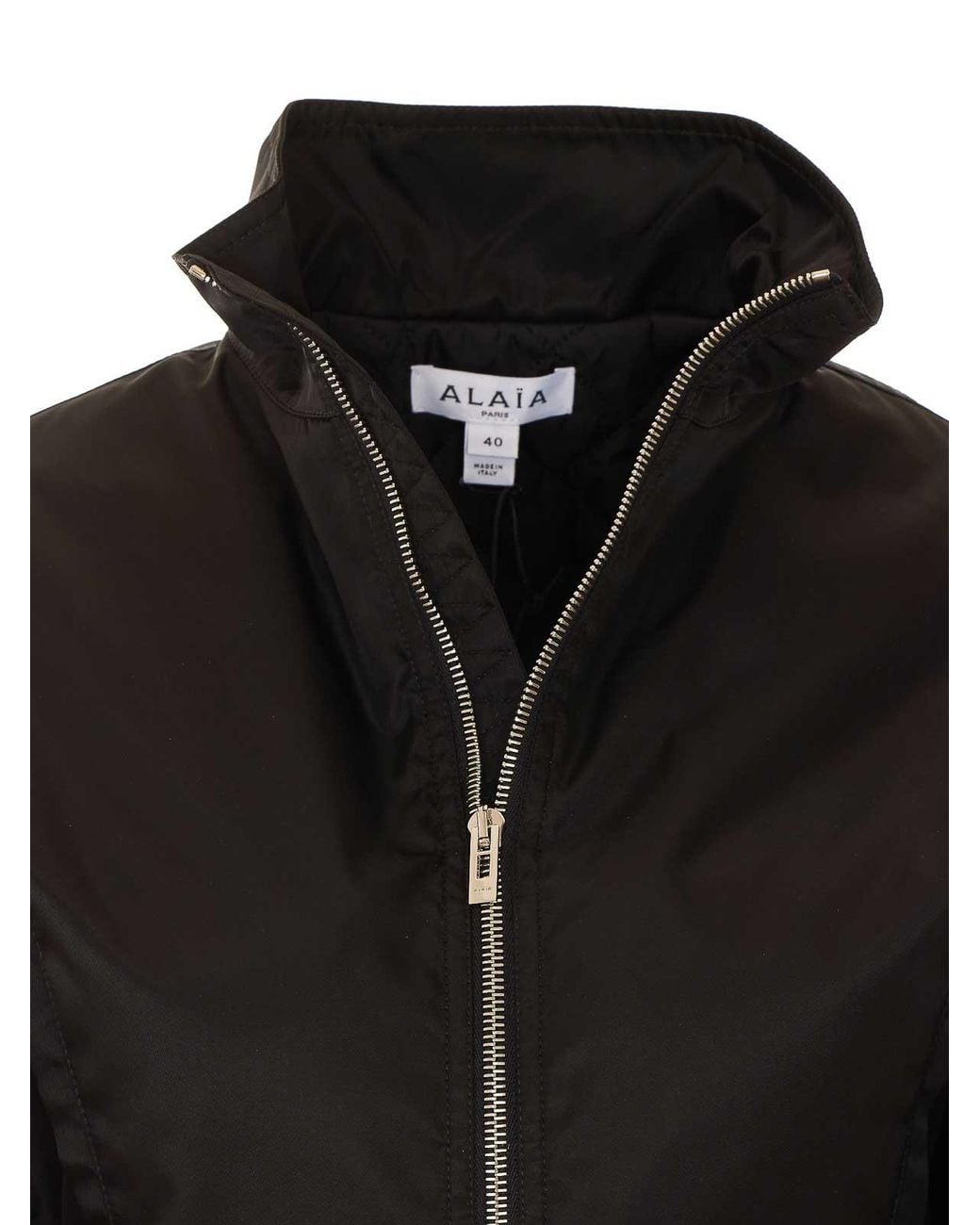 Bomber Alaïa en coloris Black