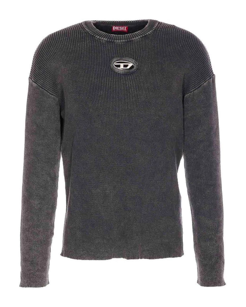 DIESEL Gray K-Darren-D Sweater for men