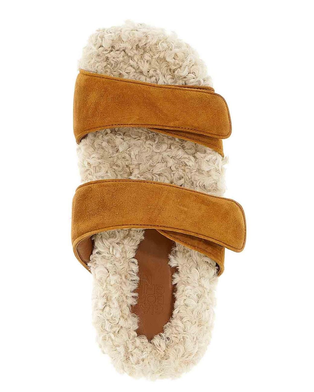 Gia Borghini Brown Alvine Sandals