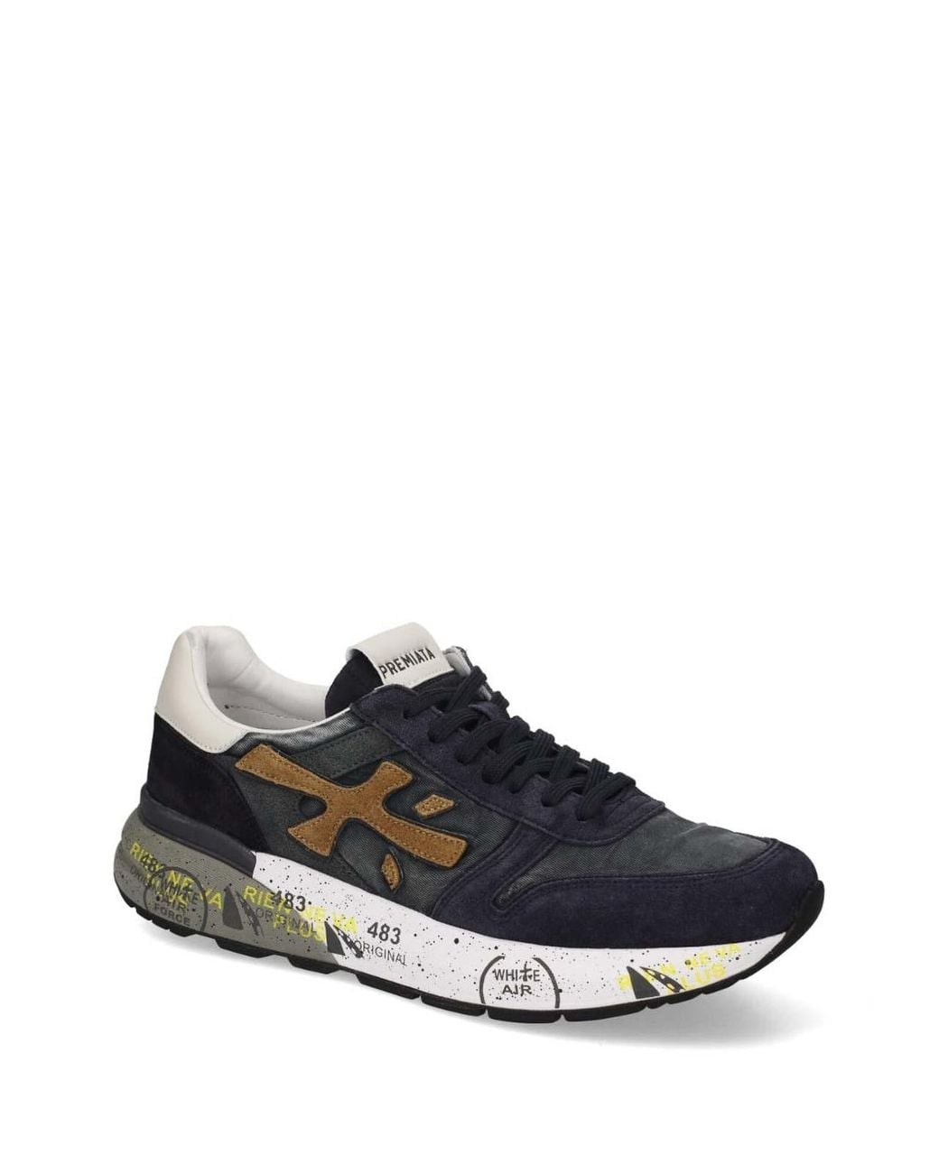Premiata Blue Mick Sneakers for men