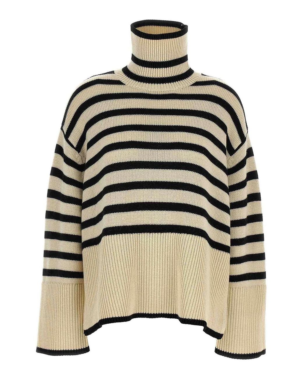 Totême Natural And Signature Stripe Jumper