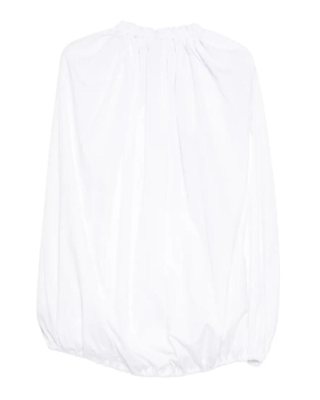 Comme des Garçons White Mini Baloon Dress