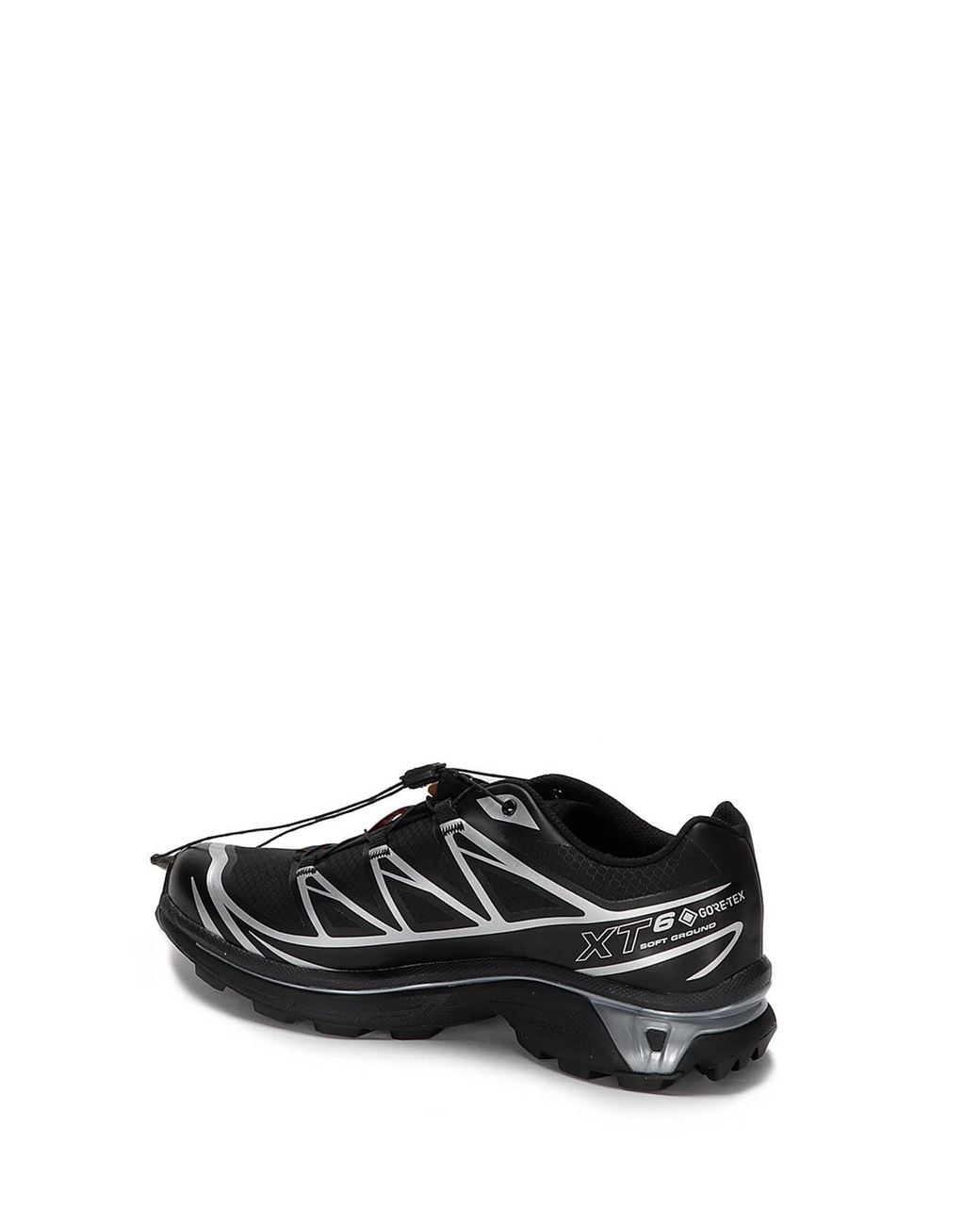 Salomon Black Xt-6 Panelled Mesh Sneakers for men