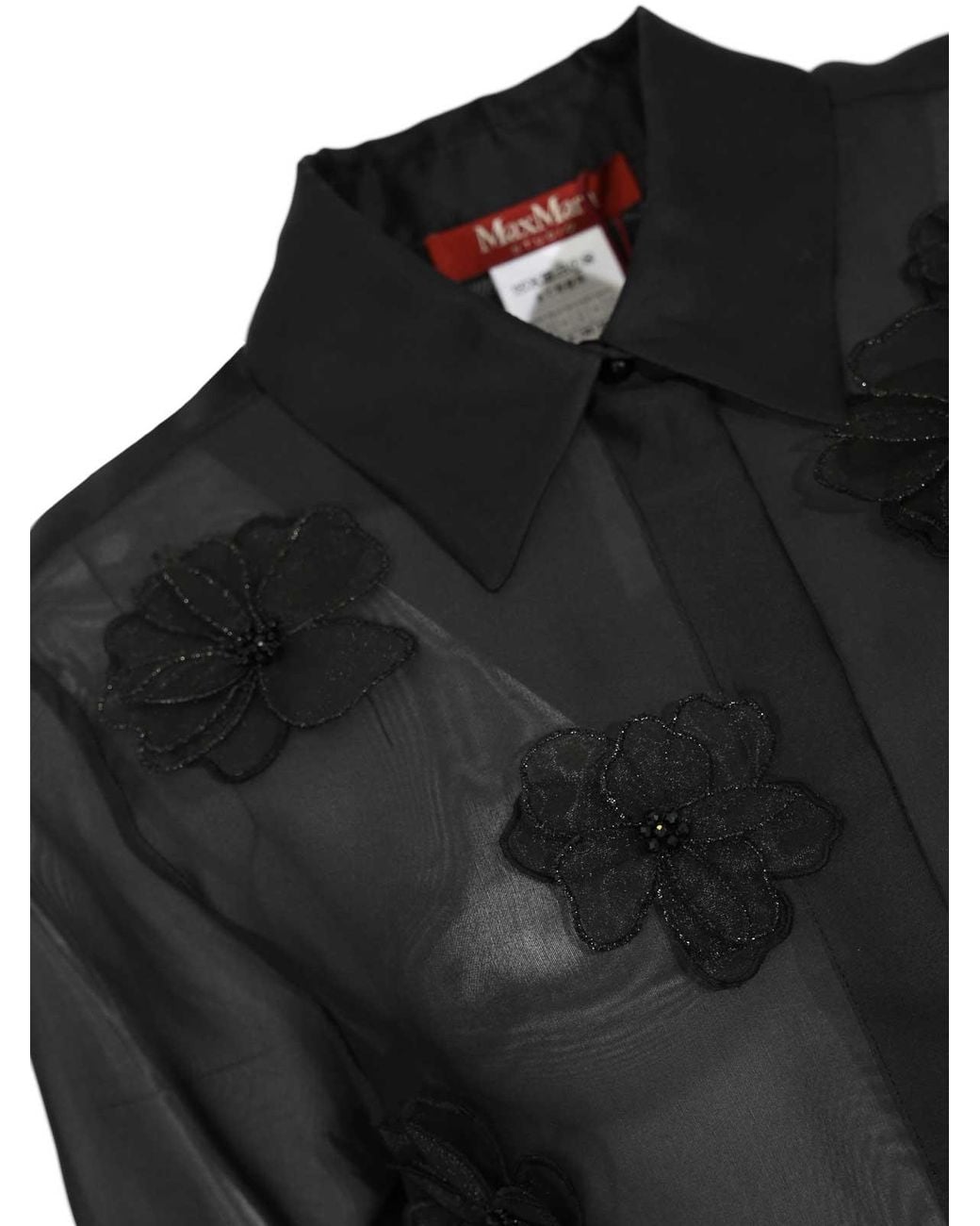 Max Mara Black Mseagi Shirt