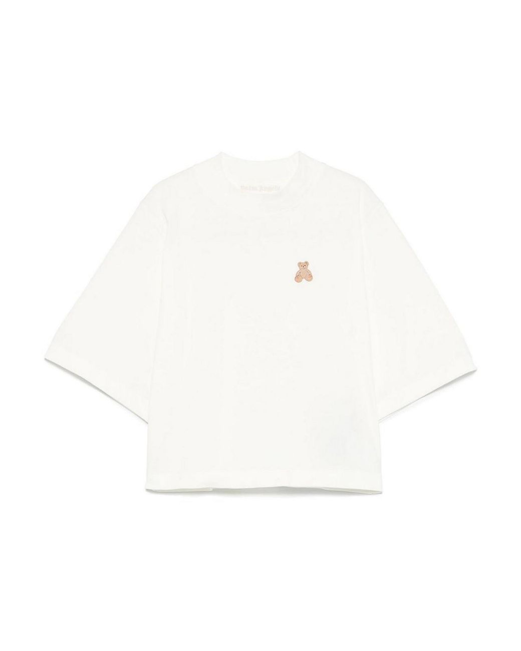 Palm Angels White T-Shirt Mini Bear