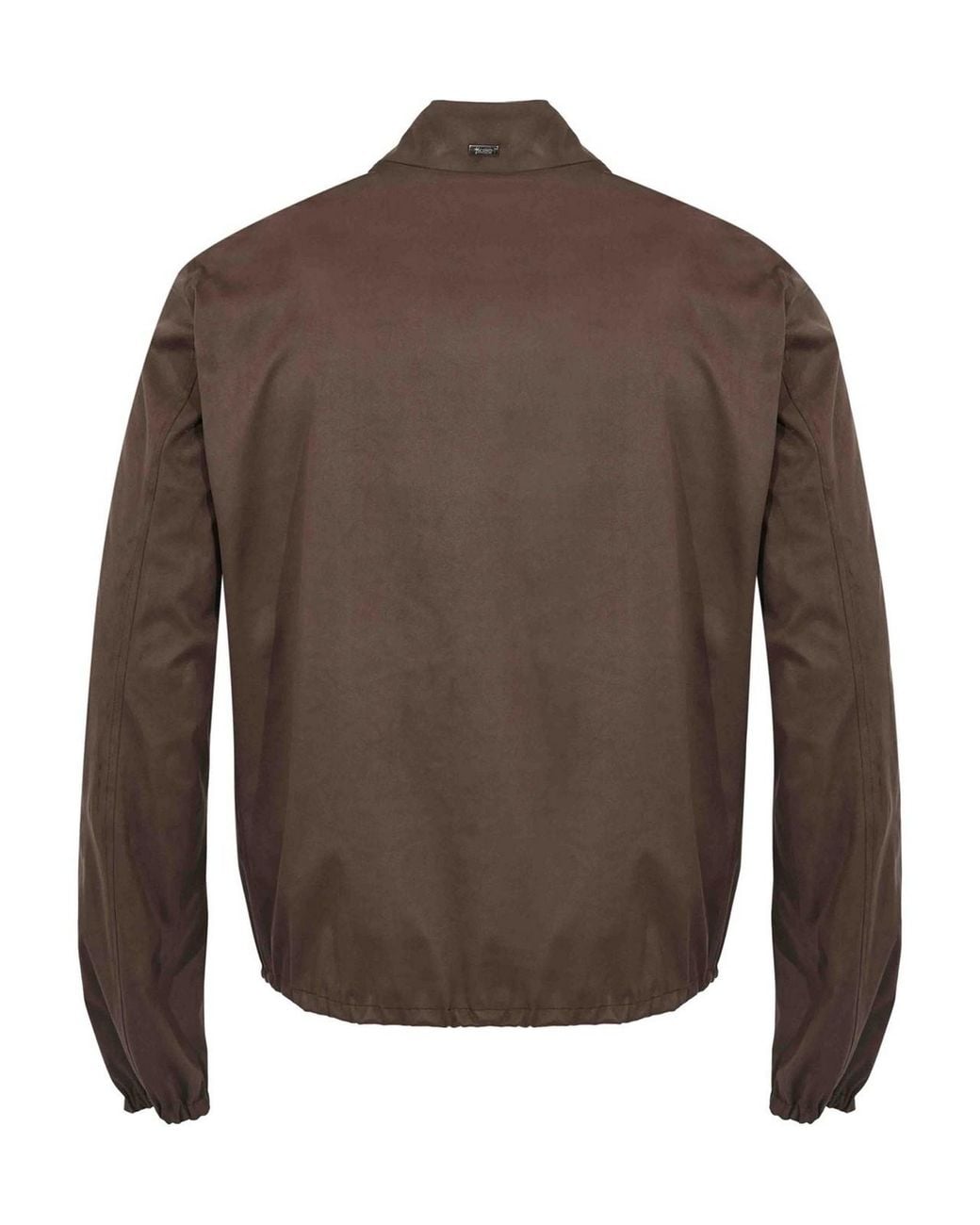 Herno Brown Bomber Jacket for men