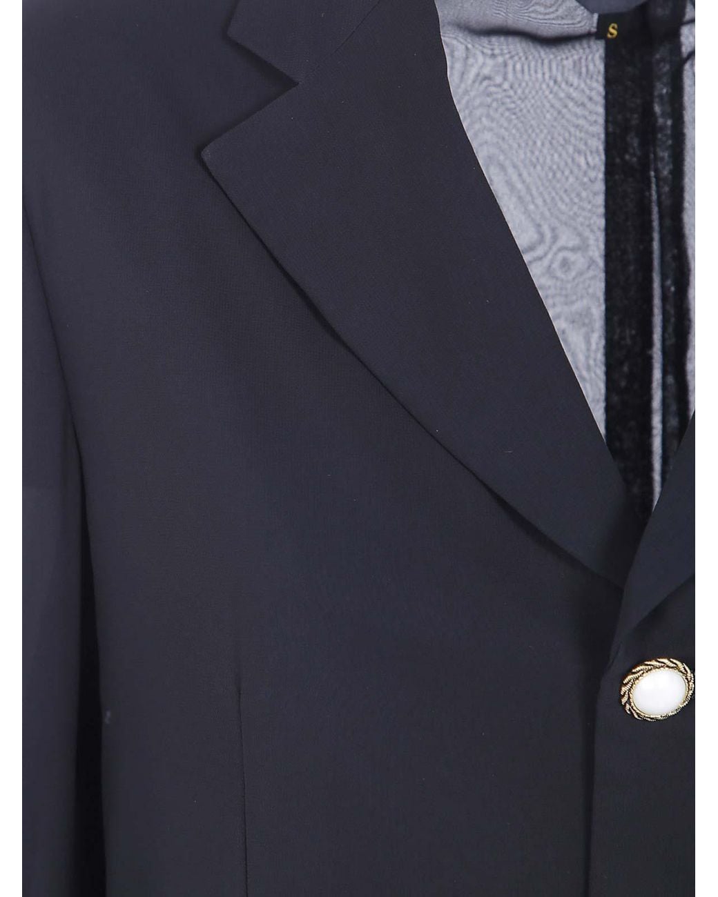 Blazer Comme des Garçons de color Blue