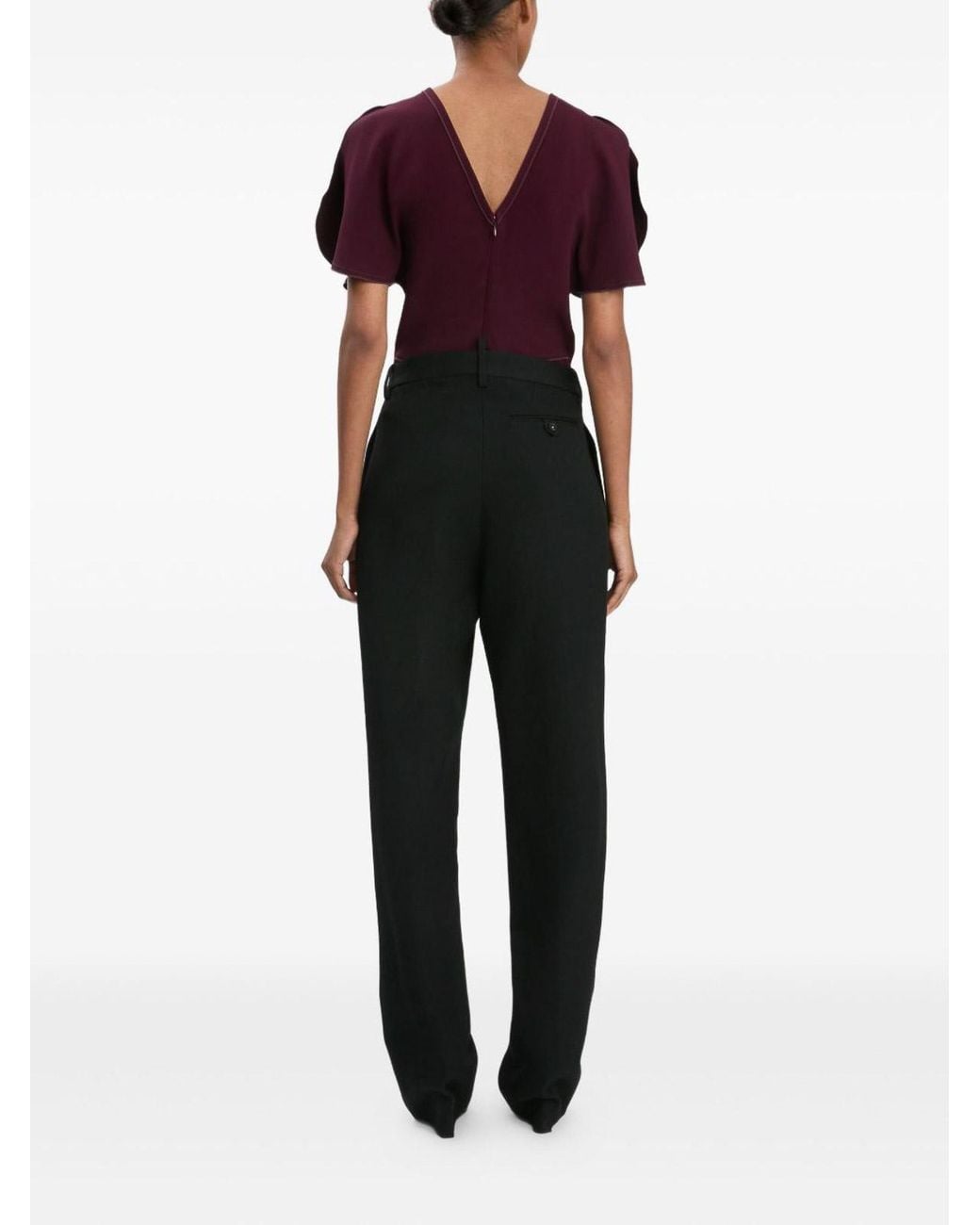 Victoria Beckham Black Pants