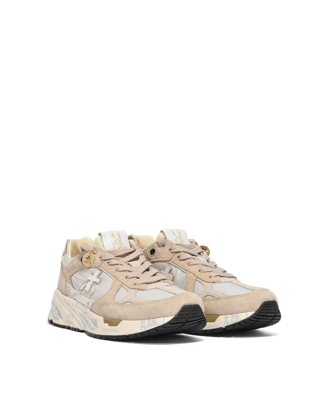 Premiata White Mased 8116 Sneakers