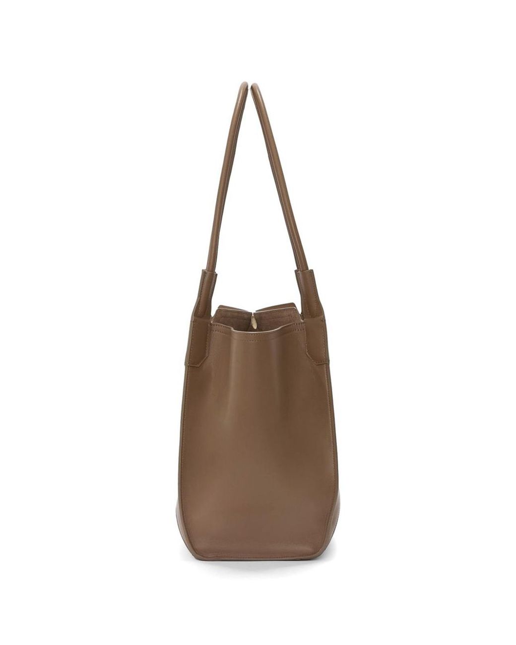 Victoria Beckham Brown Victoria Dove Smooth Leather Tote Bag