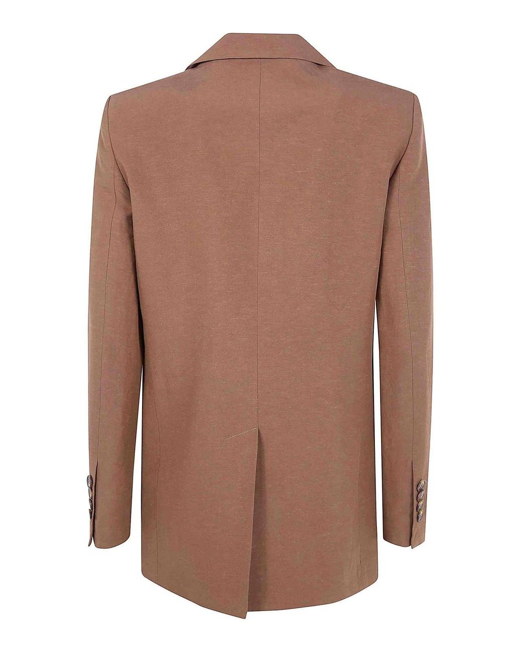 DR. HOPE Brown Double Breasted Blazer Jacket