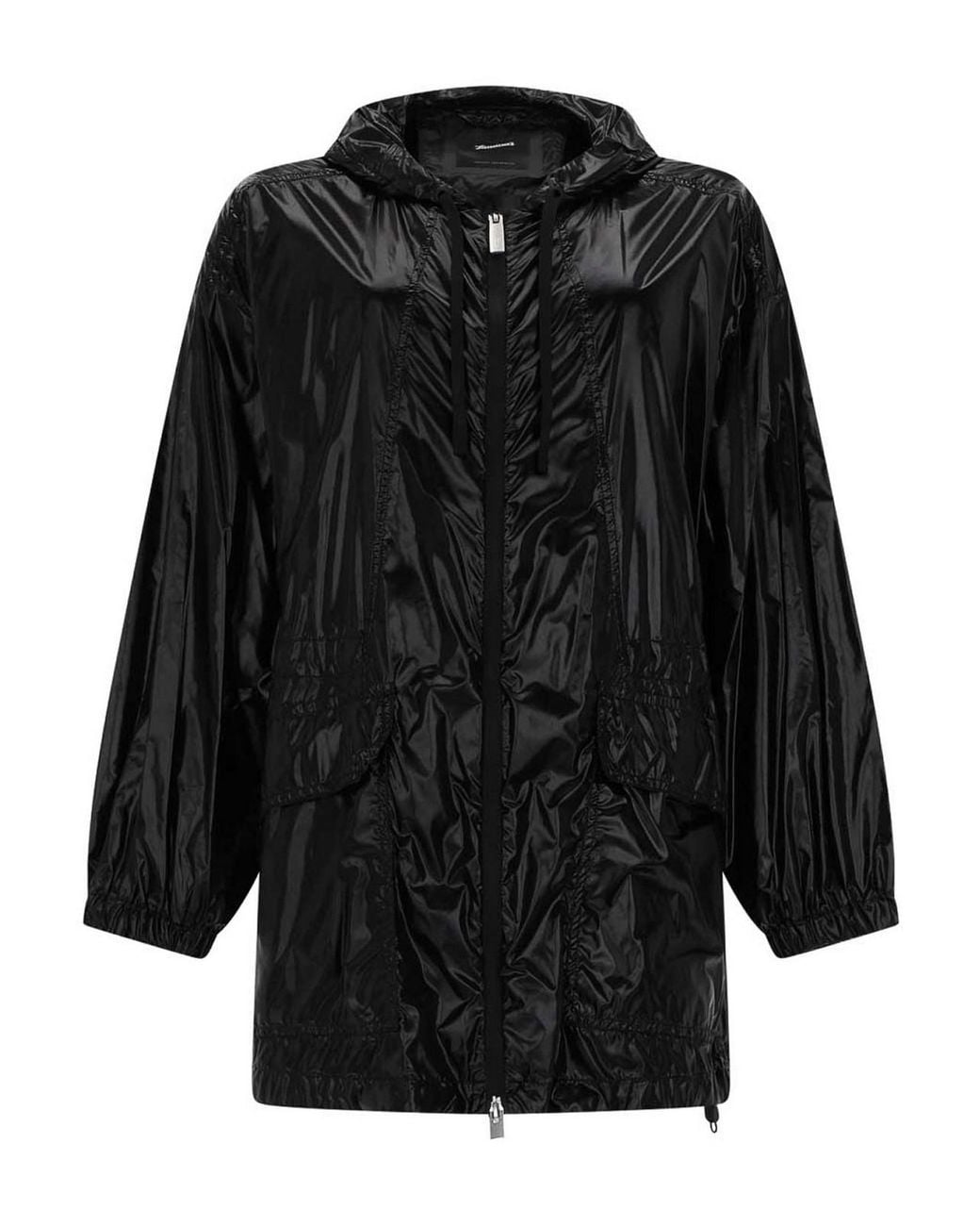 Laminar Black Short Parka With Hood