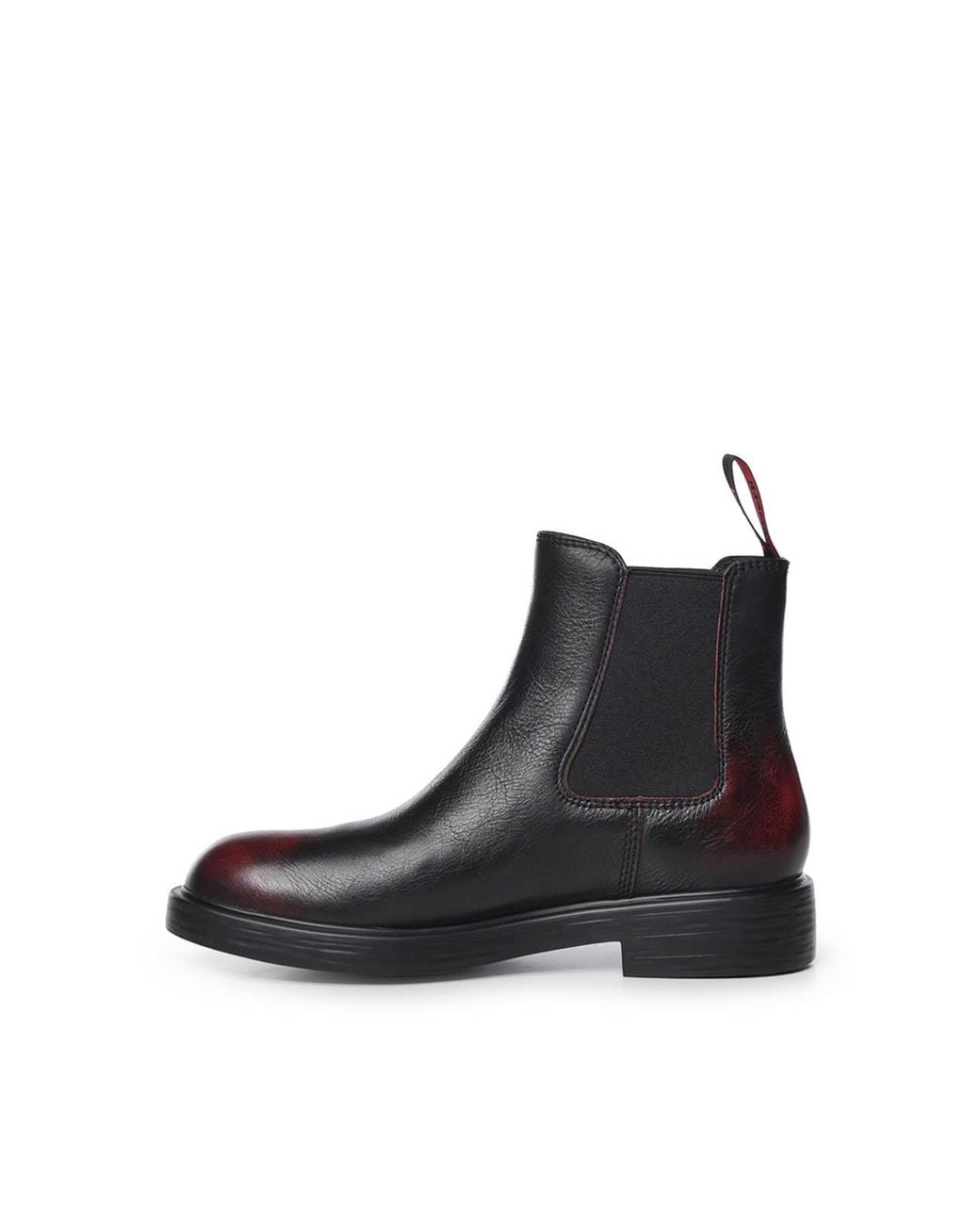 Camper Black Dean Leather Ankle Boots for men