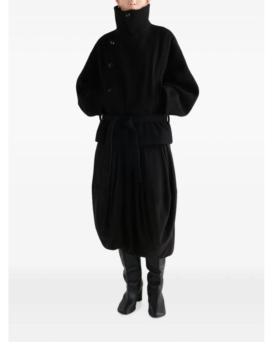 Lemaire Black Jacket Wrap