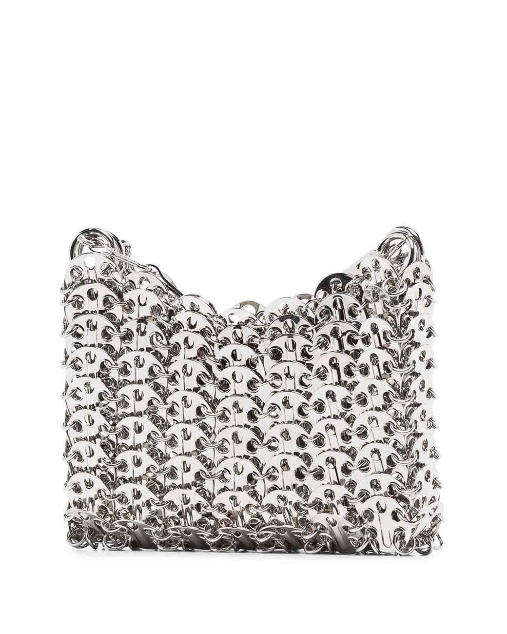 Rabanne White 1969 Nano Shoulder Bag